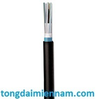 Cáp quang luồn ống, đơn mode, có lớp chống ẩm (DUMB)